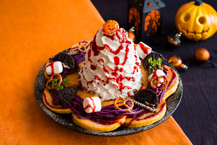 Eggs ’n Thingsから、ハロウィンらしさが満載のパンケーキが登場！「ハッピーハロウィンパンケーキ」10月14日（金）～10月31日（月）まで販売