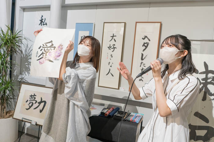 STU48・今村美月の個展「私の頭の中」が連日大盛況にて出展全作品が完売。SILENT SIREN・山内あいなとのコラボレーション創作で唯一無二のアート作品も誕生！