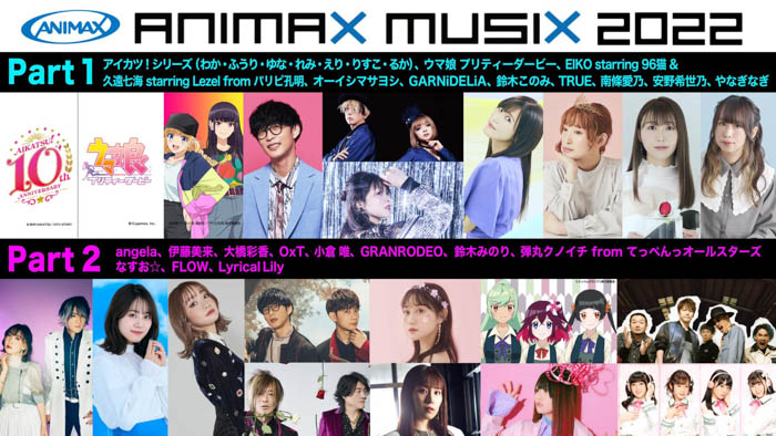 TikTok LIVE ANIMAX MUSIX 2022 開催直前スペシャル & アニメミュージックオーディション決勝 with オーイシマサヨシ、TikTok LIVEで生配信！