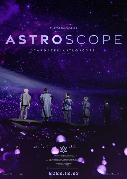 ASTROが3年5ヶ月ぶりに開催した単独コンサートのステージと舞台裏を記録した映画『STARGAZER: ASTROSCOPE』 オンライン配信上映＆DVD/Blu-rayの発売が決定！
