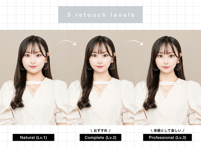 "修正する"韓国式証明写真で、あなた史上最高の一枚を。新プラン「GENICBOOTH Profile」の提供を開始！