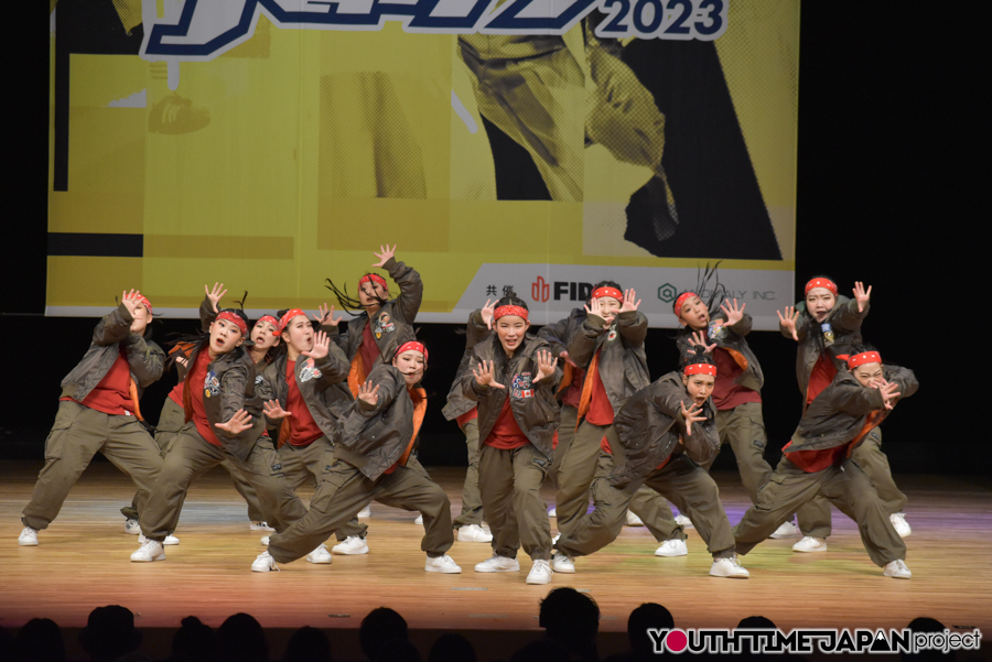 大阪府立東淀川高校「Bounce troop」がLARGE部門で演技を披露！＜マイナビHIGH SCHOOL DANCE COMPETITION 2023 WEST vol.2＞