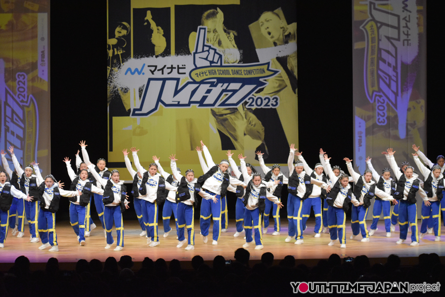 大阪府立柴島高校「k-jack」がLARGE部門で演技を披露！＜マイナビHIGH SCHOOL DANCE COMPETITION 2023 WEST vol.2＞