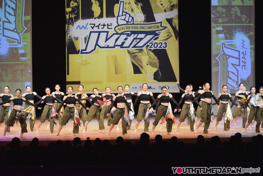 帝塚山学院泉ヶ丘高校「Ciel」がLARGE部門で演技を披露！＜マイナビHIGH SCHOOL DANCE COMPETITION 2023 WEST vol.2＞