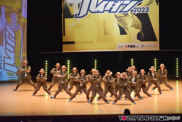 二松学舎大学附属高校「チーム二松」がLARGE部門でダンスを披露！＜マイナビHIGH SCHOOL DANCE COMPETITION 2023 EAST vol.2＞