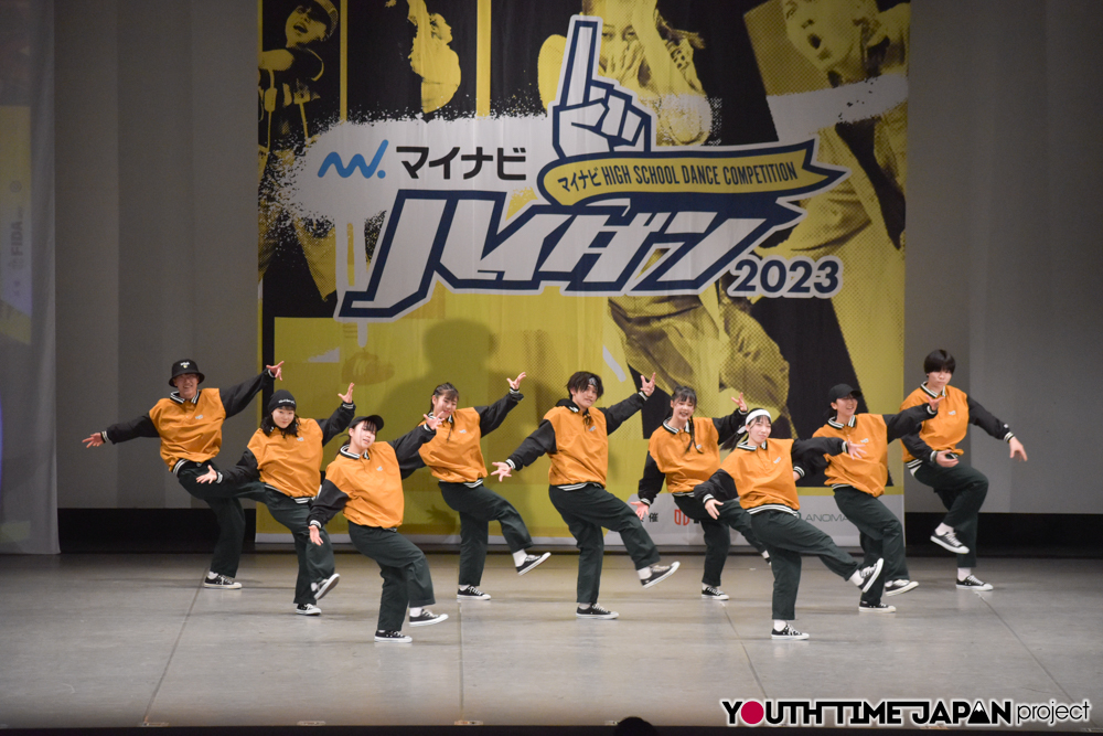 大阪府立泉陽高校「MASKYHYPE」がLARGE部門でダンスを披露！＜マイナビHIGH SCHOOL DANCE COMPETITION 2023 WEST vol.1＞