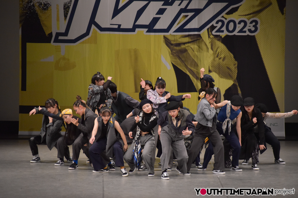 京都文教高校「MezzaLuna」がLARGE部門でダンスを披露！＜マイナビHIGH SCHOOL DANCE COMPETITION 2023 WEST vol.1＞