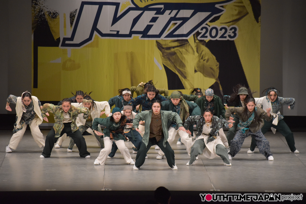 奈良市立一条高校「AMI NAS」がLARGE部門でダンスを披露！＜マイナビHIGH SCHOOL DANCE COMPETITION 2023 WEST vol.1＞