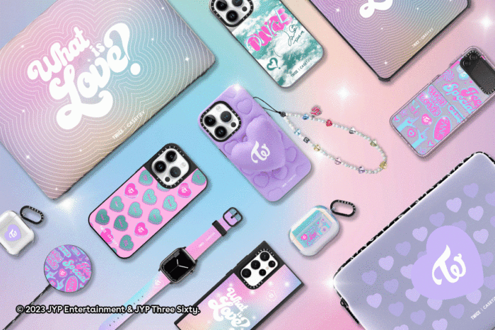 TWICEと初コラボ！ONCEへのLoveを込めた「TWICE x CASETiFY」コレクションが登場