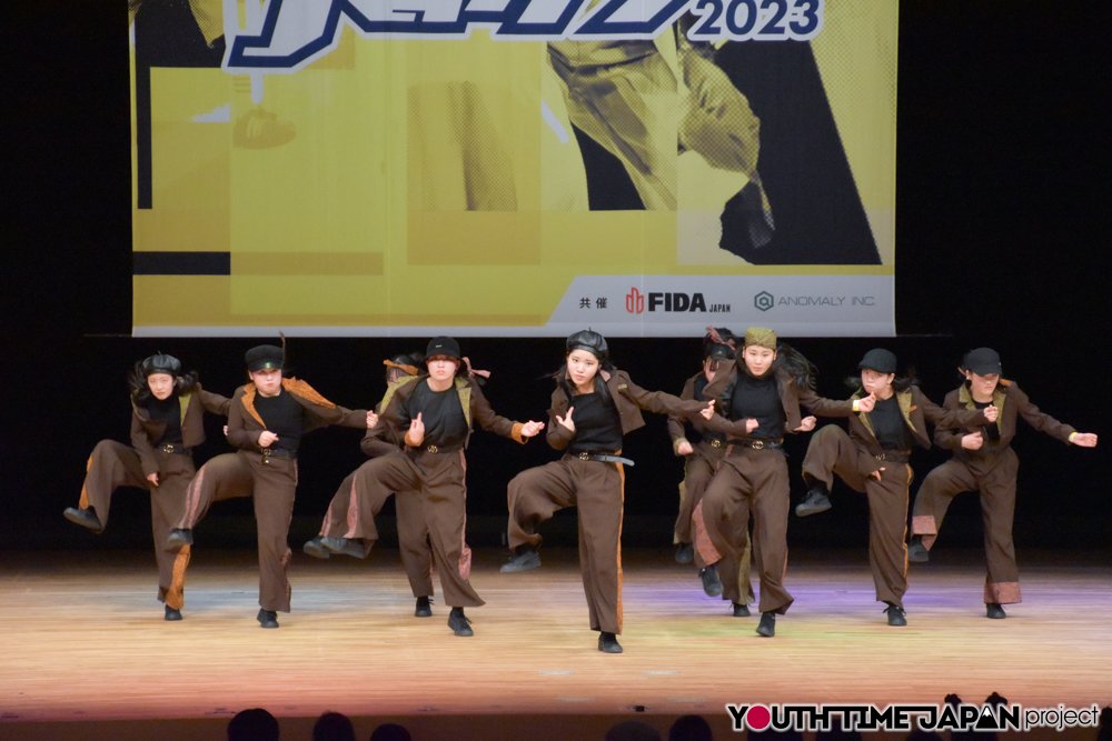 大阪府立槻の木高校「Brilliant」がLARGE部門で演技を披露！＜マイナビHIGH SCHOOL DANCE COMPETITION 2023 WEST vol.3＞