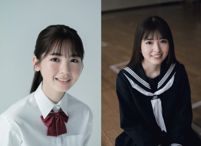 乃木坂46の新時代を担う最年少コンビが表紙に登場！筒井あやめ＆小川彩のピュアな素顔に大接近!!