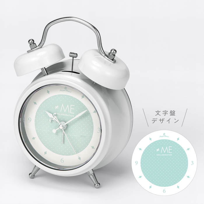 『≠ME』（ノットイコールミー）と、時計ブランドAngel Heartのコラボ目覚まし時計発売が決定！