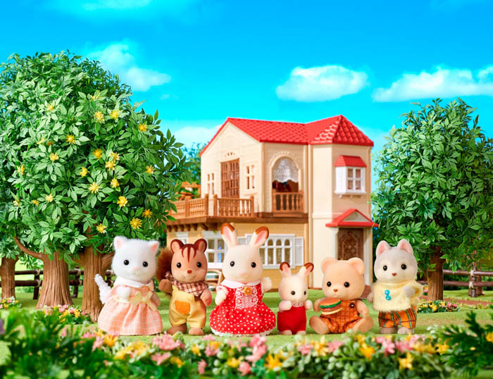 「サンリオキャラクターズ」×「シルバニアファミリー」の赤ちゃん家具セットが限定販売！