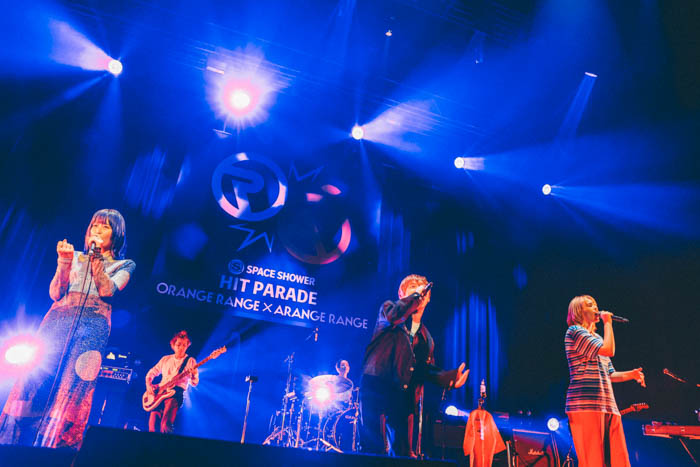 ORANGE RANGEのデビュー記念日2/22に開催されたトリビュートバンド「アレンジレンジ」との対バンが、スペースシャワーTVでオンエア！
