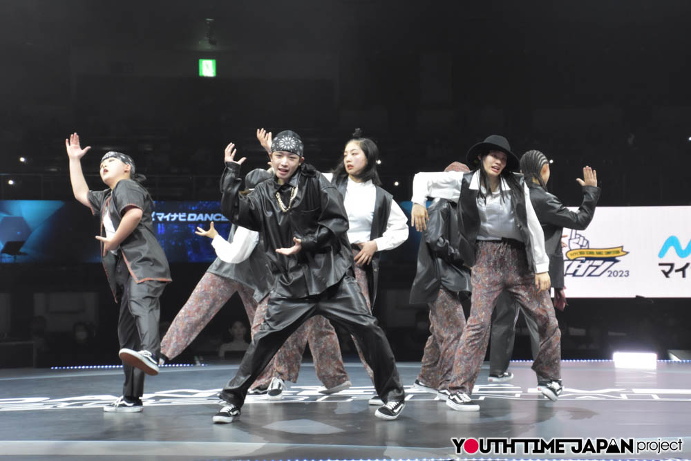 二松学舎大学付属高校「Butterfly effect」がSMALL部門で演技を披露！＜マイナビHIGH SCHOOL DANCE COMPETITION 2023 FINAL＞