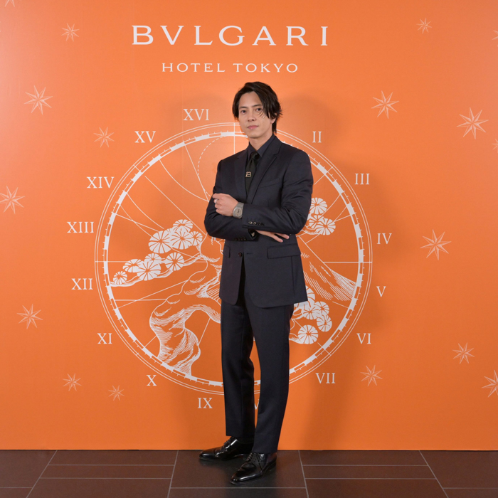 山下智久が「ブルガリ ホテル 東京」オープニング パーティに登場