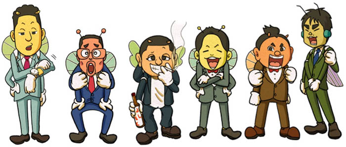 東野幸治、千鳥、かまいたちなど人気芸人がキャラ出演する学園ギャグ漫画『よしもと虫学校』2023年４月30日(日)より公式Twitterにて無料公開スタート！