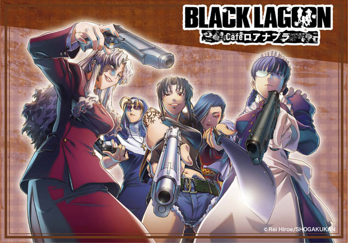 『BLACK LAGOON』初のコラボカフェをand GALLERY池袋店・神戸三宮店で6月9日(金)〜開催！