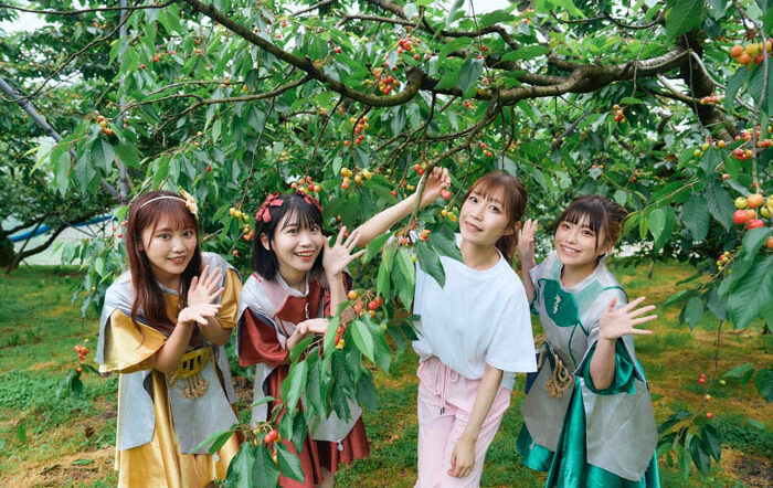 けっぱって東北 山形のさくらんぼ園から新メンバーを発表！7/16東北ワンマンツアー初日に『佐藤櫻子』デビュー決定！