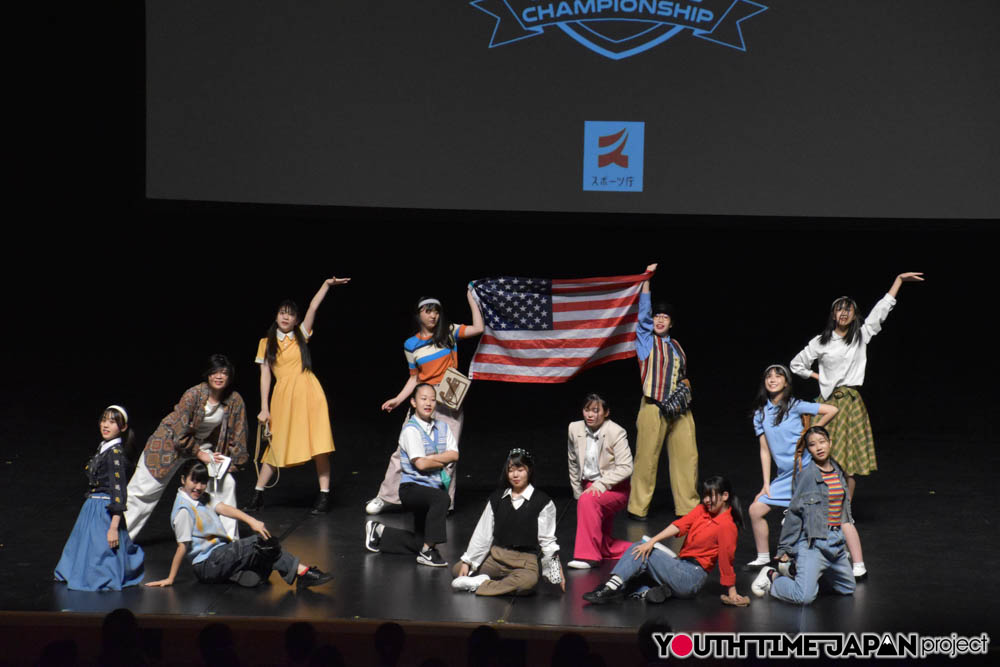 神田女学園高校が「米夢（アメリカンドリーム）」をテーマにダンスを披露！＜第11回 DANCE CLUB CHAMPIONSHIP＞