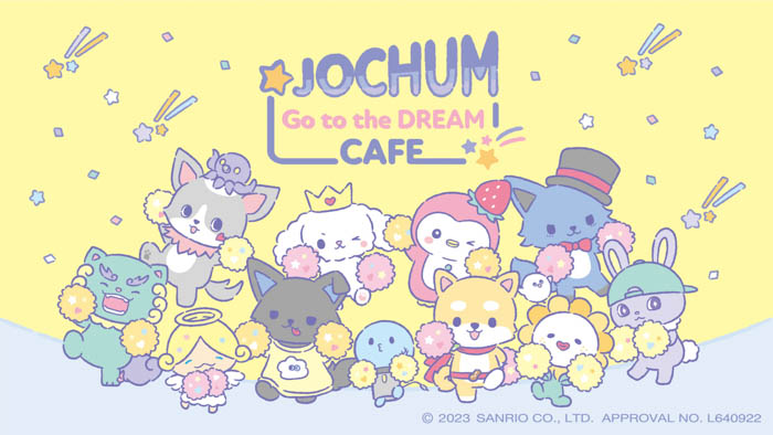 JO1とサンリオが共同開発した「JOCHUM」のテーマカフェが東京・大阪に初登場！「JOCHUM Go to the DREAM CAFE」期間限定オープン！