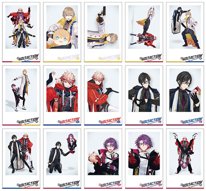 「にじさんじ」所属VTuberユニット・VOLTACTION、デビュー1周年を記念したフェア&オンリーショップが7月15日から開催!撮りおろしビジュアルを使用した新グッズも販売!!