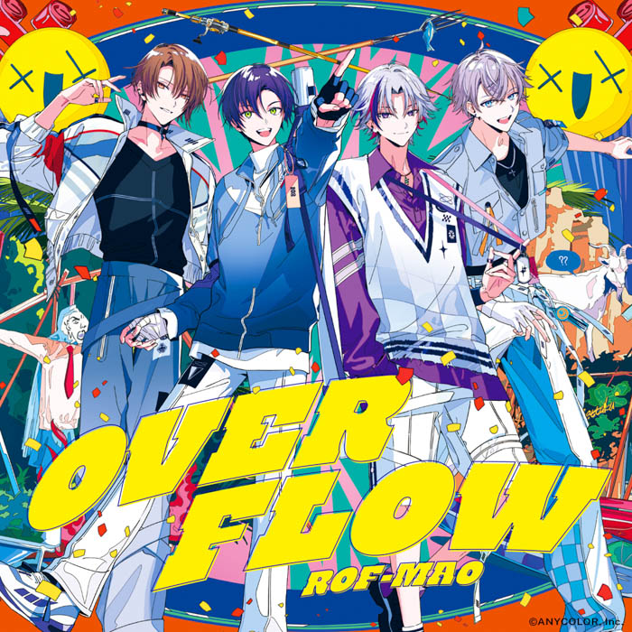 ROF-MAO 1st FULL ALBUM『Overflow』より、第一弾先行配信曲「Challengers」、この後2023年8⽉9⽇(⽔)0:00より先行デジタルリリース！！