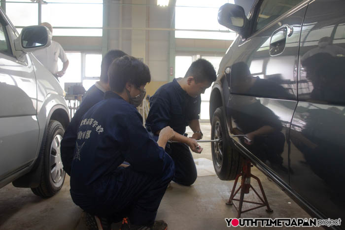 横芝敬愛高校 自動車部「部品の役割を理解しながら組み立てるのが非日常でおもしろい」