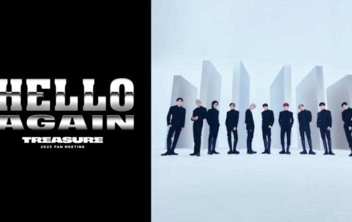 大人気ボーイズグループTREASURE初の来日ファン・ミーティング「2023 TREASURE FAN MEETING~HELLO AGAIN~」をU-NEXT独占でライブ配信決定！