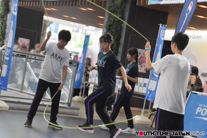 ロープジャンパーズがITADAKI ダブルダッチ甲子園 2023でパフォーマンスを披露！