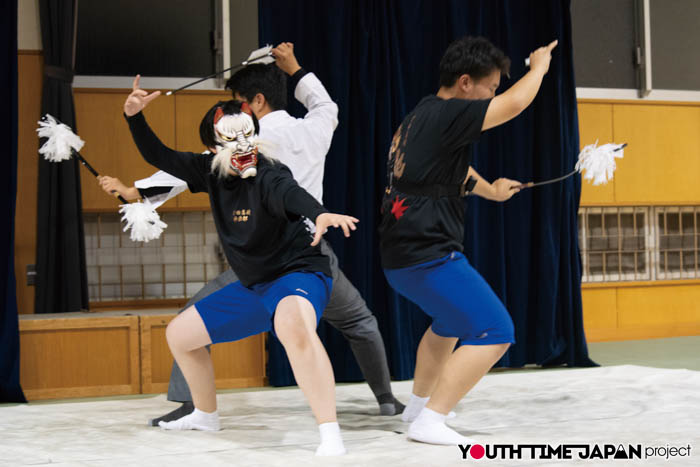 Spotlight VOL.53 広島県立吉田高等学校 神楽部「大人の神楽団では、基本的に女性は舞手をしないけど、大人だと難しいとされることをできるのが部活の魅力」