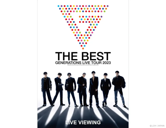 GENERATIONS 10th ANNIVERSARY YEARGENERATIONS LIVE TOUR 2023 "THE BEST" LIVE VIEWING開催決定！
