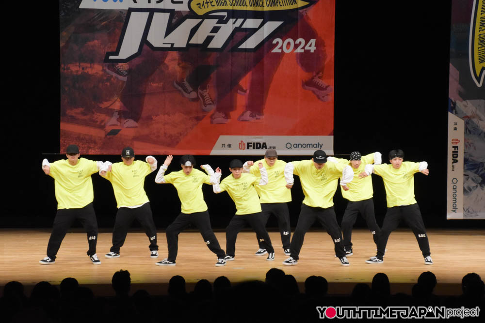 大阪産業大学附属高校「B.D.C」がSMALL部門で演技を披露！＜マイナビHIGH SCHOOL DANCE COMPETITION 2024 WEST vol.1＞