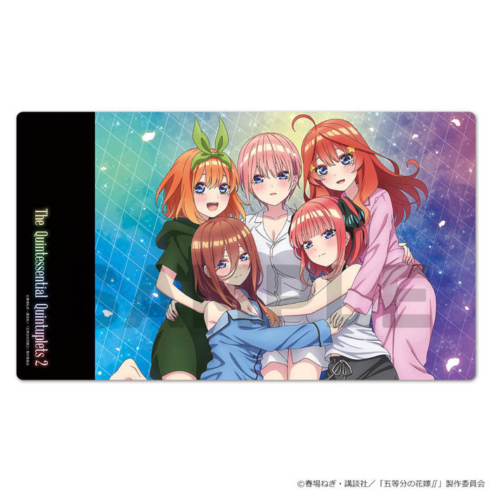 TVアニメ「五等分の花嫁∬」の プリズムビジュアルコレクション vol.4（BOX）、キャラクターラバーマットの受注を開始！