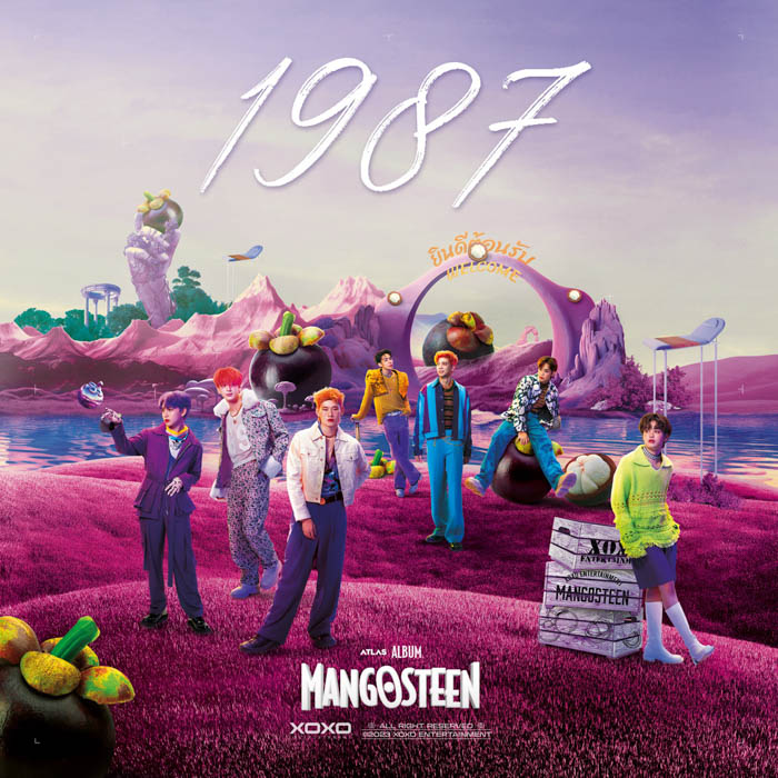 大注目のタイボーイズグループATLASのセカンドアルバム『MANGOSTEEN』のボーナストラックとして収録された「1987」と「Still With You」の日本配信を開始！