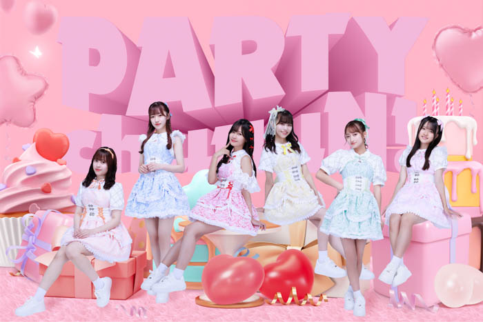 元NMB48 清水里香プロデュースアイドルグループ「Party chuuuN！」デビューカウントダウンイベントが新宿マルイ 本館にて開催！