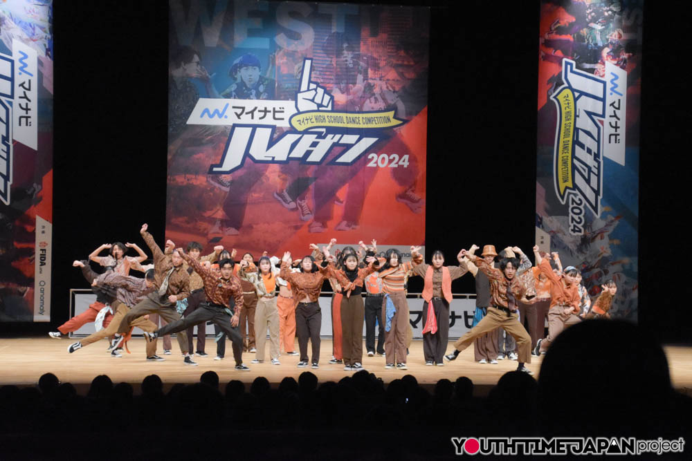 京都文教高校「valencia」がLARGE部門で演技を披露！＜マイナビHIGH SCHOOL DANCE COMPETITION 2024 WEST vol.2＞