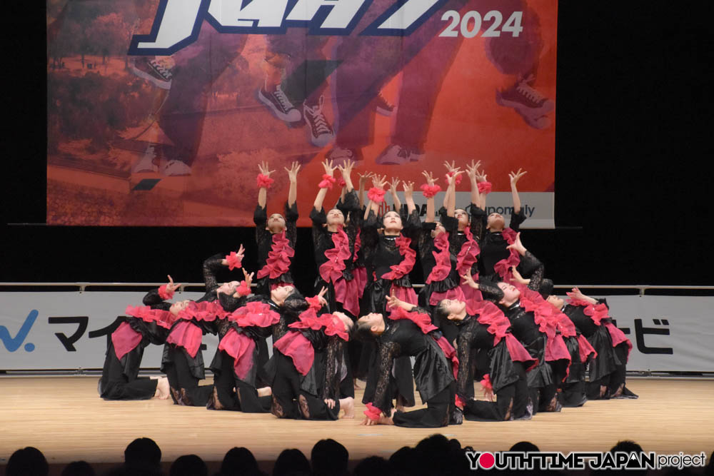 箕面自由学園高校「MJG DANCE」がLARGE部門で演技を披露！＜マイナビHIGH SCHOOL DANCE COMPETITION 2024 WEST vol.2＞