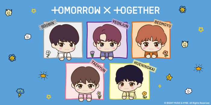 韓国5人組ボーイグループ『TOMORROW X TOGETHER』プライズ化決定！2024年1月より全国のゲームセンターに登場