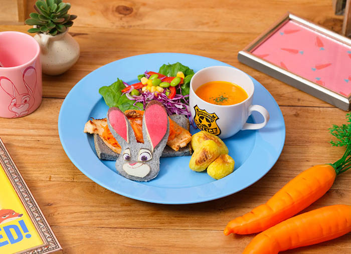 『ズートピア』のスペシャルカフェが東京・原宿に登場!「Zootopia」BUNNY BEST FRIEND OH MY CAFE期間限定オープン!!