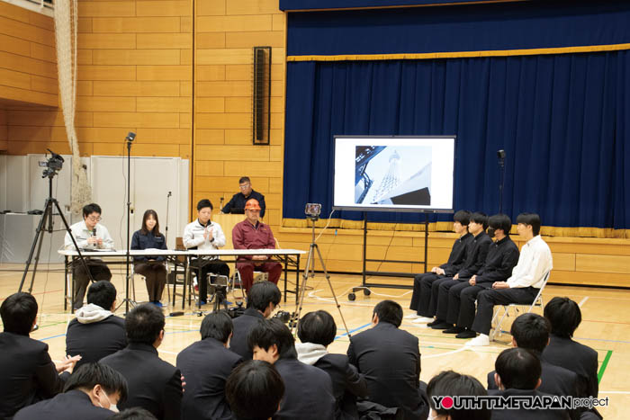 “鉄筋”と“型枠”のプロが高校生に土木のおもしろさを伝える出前授業を開催！