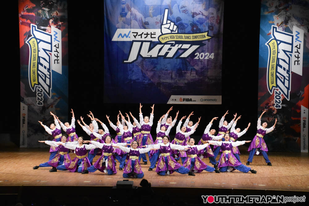 幕張総合高校 「Hedera」がLARGE部門で演技を披露！＜マイナビHIGH SCHOOL DANCE COMPETITION 2024 EAST vol.2＞