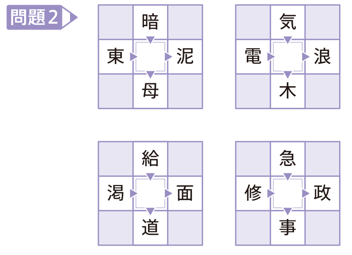 5月号【穴埋め熟語パズル】四字熟語を完成させて「QUOカード5,000円分」をゲットしよう！