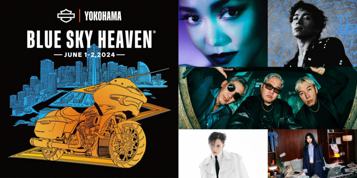 RIP SLYME・Crystal Kay・SIRUP・Novel Core・eill出演！「BLUE SKY HEAVEN 2024」block. fmプロデュースの音楽ステージ出演者が発表！