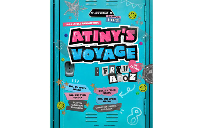 ATEEZが日本で初めてのファンミーティング開催！ATEEZ 2024 FANMEETING＜ATINY’S VOYAGE : FROM A TO Z＞ IN JAPAN