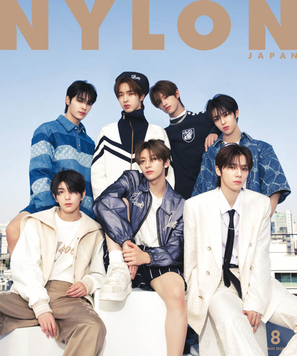 NEXZ、初の雑誌にして「NYLON JAPAN」初表紙に大抜擢!ルイ・ヴィトンをまとって初登場!!