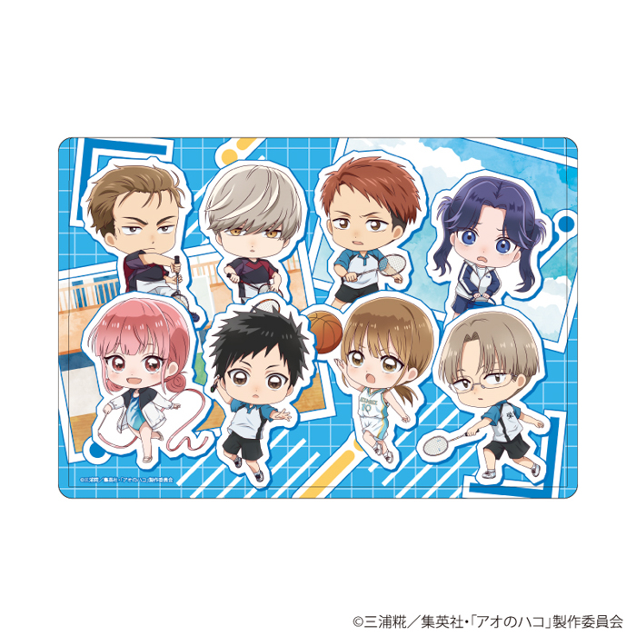 TVアニメ『アオのハコ』POP UP SHOPが開催!“ユニフォーム”がテーマの描き下ろし&ミニキャライラストを使用した新作グッズはファン必見!!