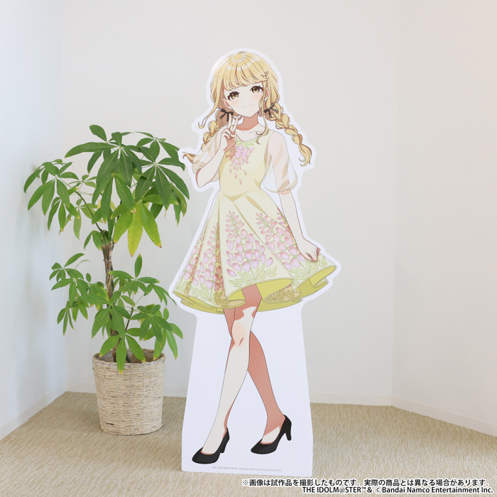 『学園アイドルマスター』より、等身大スタンディが受注生産商品で登場!