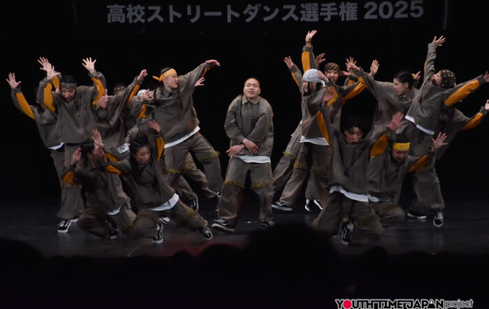 大阪府立東淀川高等学校「Bounce troop」が高校ストリートダンス選手権2025決勝大会でパフォーマンスを披露！