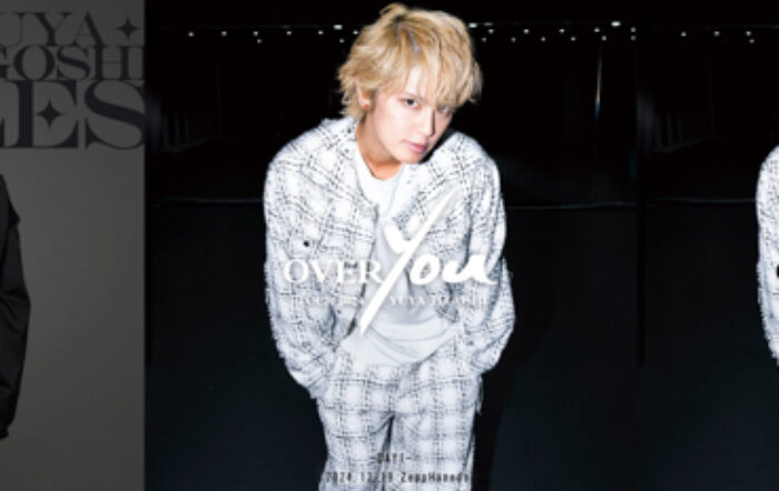 手越祐也配信リリース決定！SINGLES BEST＋DAY1&DAY2&VR MODE一挙配信！